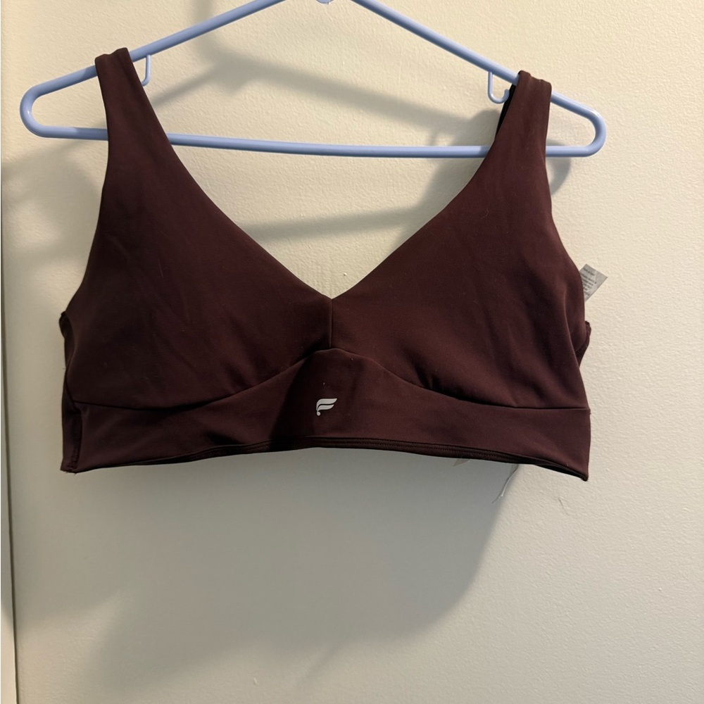 Fabletics Dark Brown Sports Bra